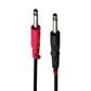 Hosa CPR203 CPR-203 Dual 1/4-in TS to Dual RCA Stereo Interconnect Cable 9.8 FT Computer/Network - Audio Cables & Adapters HOSA    - Simple Cell Bulk Wholesale Pricing - USA Seller