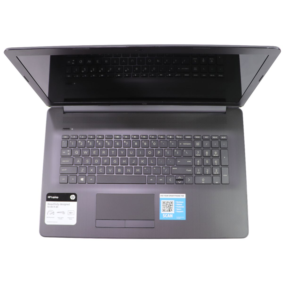 HP Notebook (17.3-in) HD Laptop (17-ca0020nr) AMD A9-9425/1TB HDD/4GB/10 Home