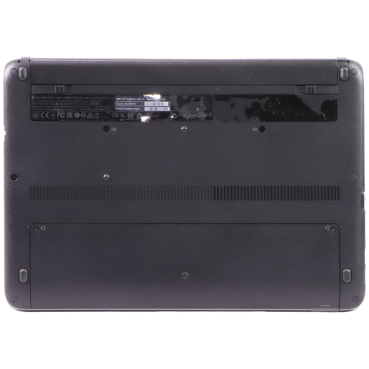 HP ProBook 430 G1 (13.3-in) Laptop E3U86UT i3-4010U / 500GB HDD / 4GB / 10 Home Laptops - PC Laptops & Netbooks HP - Simple Cell Bulk Wholesale Pricing - USA Seller