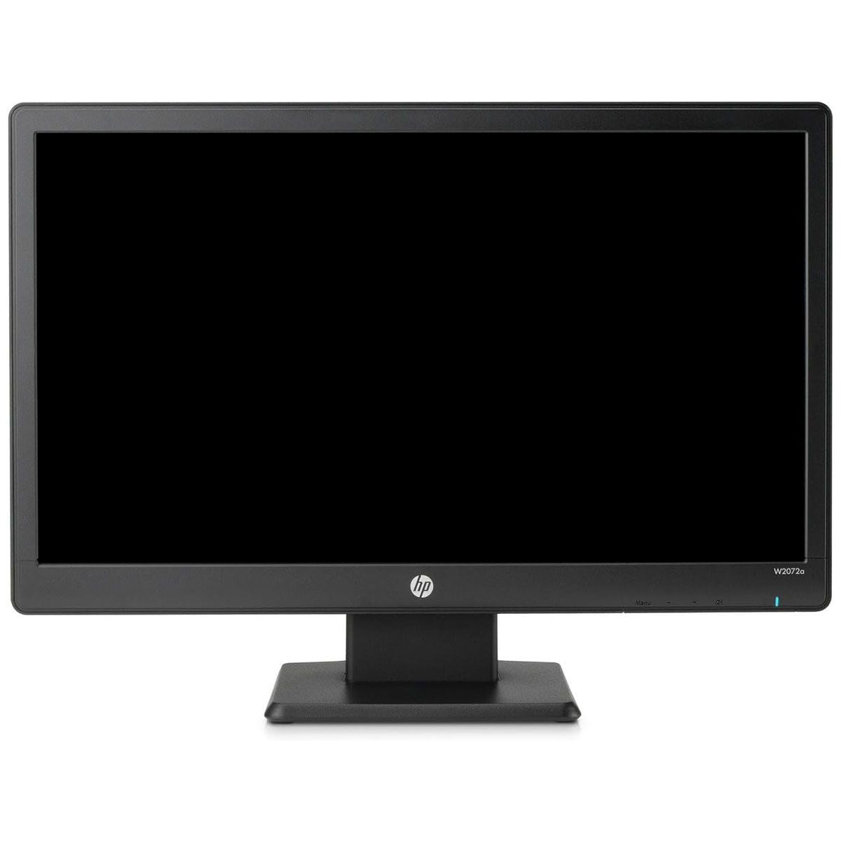 HP (20-in) TN LED 1600x900 (16:9) Monitor - Black (W2072A) Digital Displays - Monitors HP - Simple Cell Bulk Wholesale Pricing - USA Seller