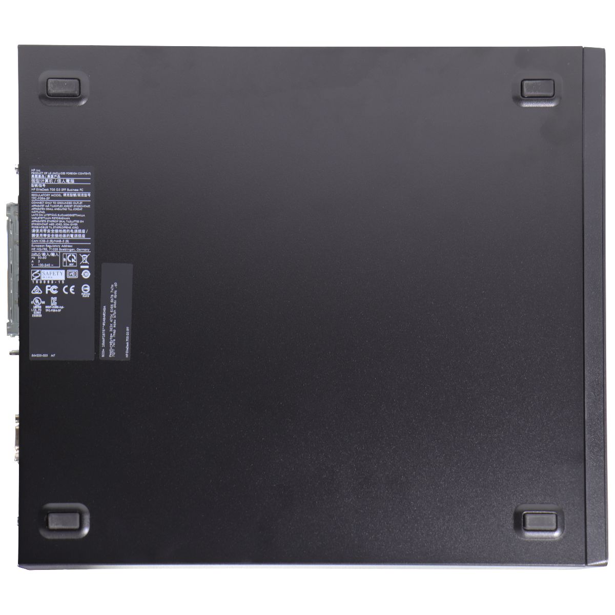 HP EliteDesk 705 G3 SFF (W4Q25AV) AMD PRO A10-9700/256GB/8GB/10 Pro PC Desktops & All-In-Ones HP - Simple Cell Bulk Wholesale Pricing - USA Seller