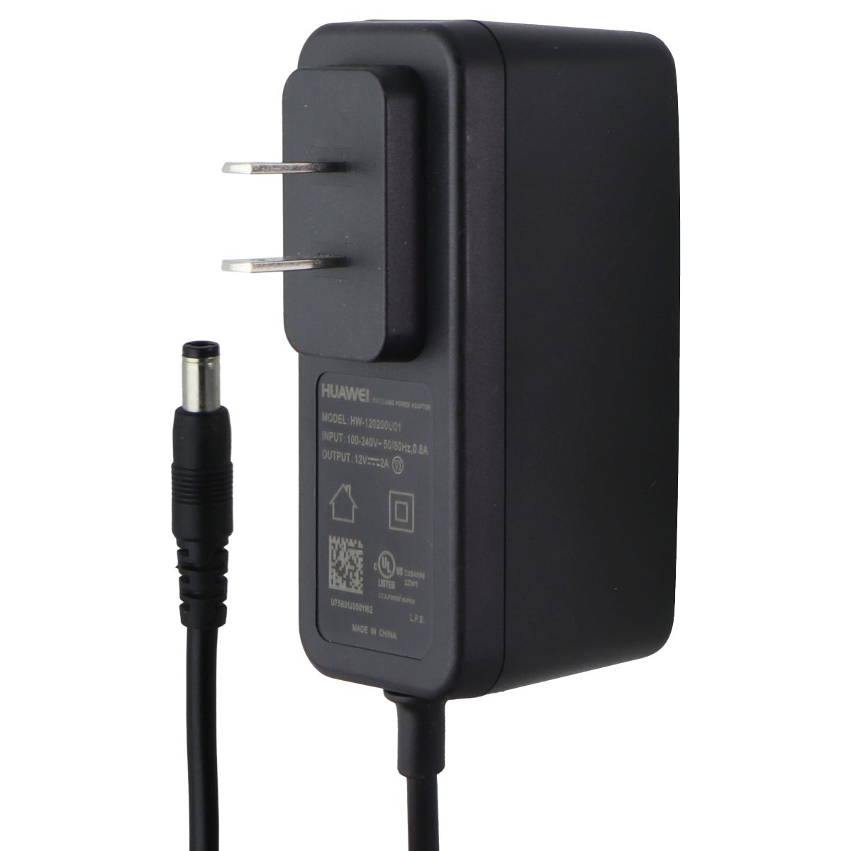 Huawei 12V/2A Switching Power Adapter (HW-120200U01) - Black Multipurpose Batteries & Power - Travel Adapters & Converters Huawei - Simple Cell Bulk Wholesale Pricing - USA Seller