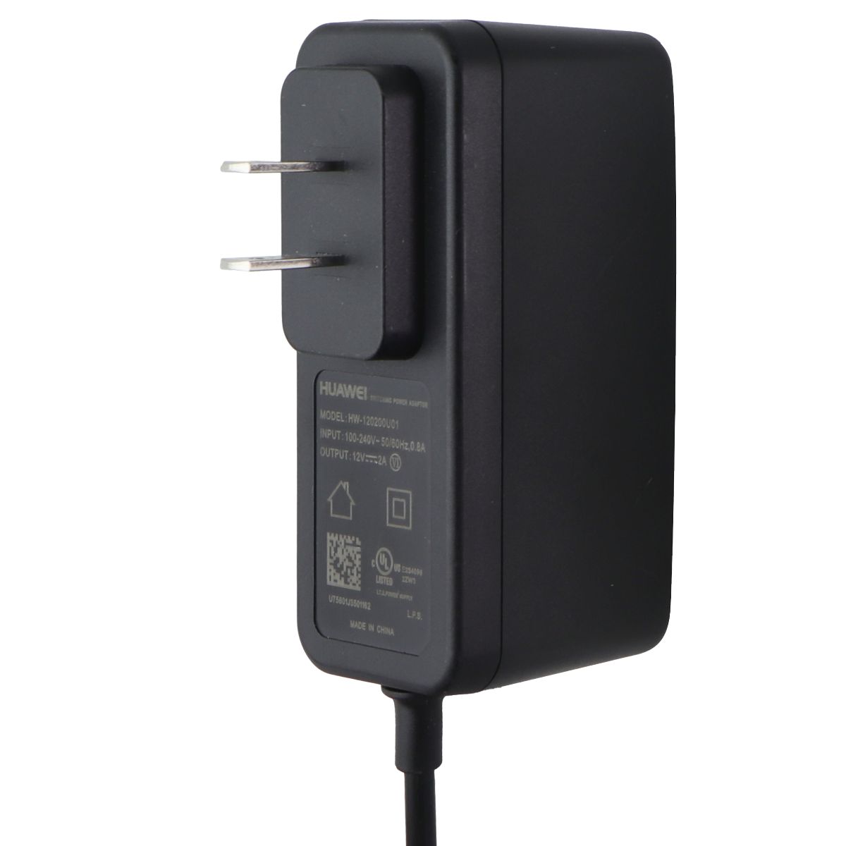 Huawei 12V/2A Switching Power Adapter (HW-120200U01) - Black Multipurpose Batteries & Power - Travel Adapters & Converters Huawei - Simple Cell Bulk Wholesale Pricing - USA Seller