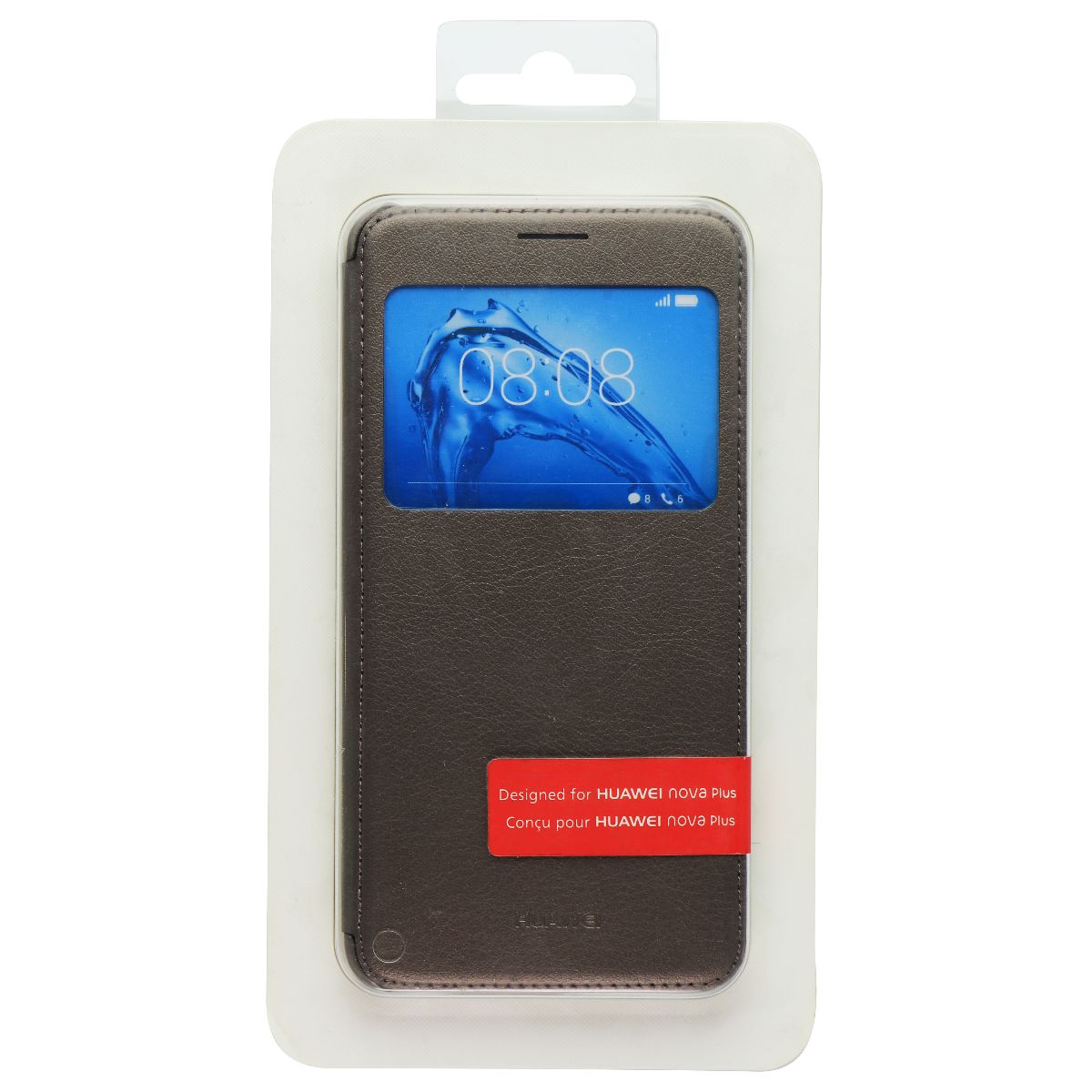 Huawei Official Folio Series Case for Huawei Nova Plus - Brown Cell Phone - Cases, Covers & Skins Huawei - Simple Cell Bulk Wholesale Pricing - USA Seller
