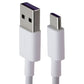 Huawei 3.3 Foot 5A SuperCharge USB-A to USB-C Charging Cable - White