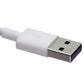 Huawei 3.3 Foot 5A SuperCharge USB-A to USB-C Charging Cable - White