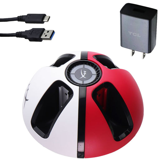 HyperX ChargePlay Quad 2 Joy-Con Charging Station (CP008) - Red/White/Black Gaming/Console - Chargers & Docks HyperX - Simple Cell Bulk Wholesale Pricing - USA Seller