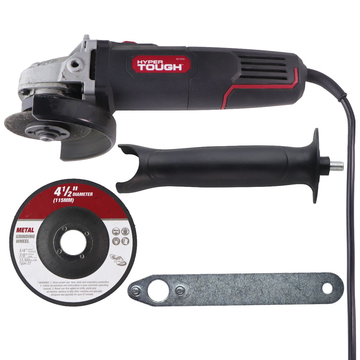 Hyper Tough 6-Amp Corded 4.5-inch Angle Grinder with Handle (AQ15026G) Other Sporting Goods Hyper Tough - Simple Cell Bulk Wholesale Pricing - USA Seller