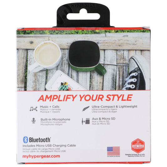 HyperGear Fabrix Mini Portable Wireless Bluetooth Speaker - Green iPod, Audio Player Accessories - Audio Docks & Mini Speakers HyperGear - Simple Cell Bulk Wholesale Pricing - USA Seller