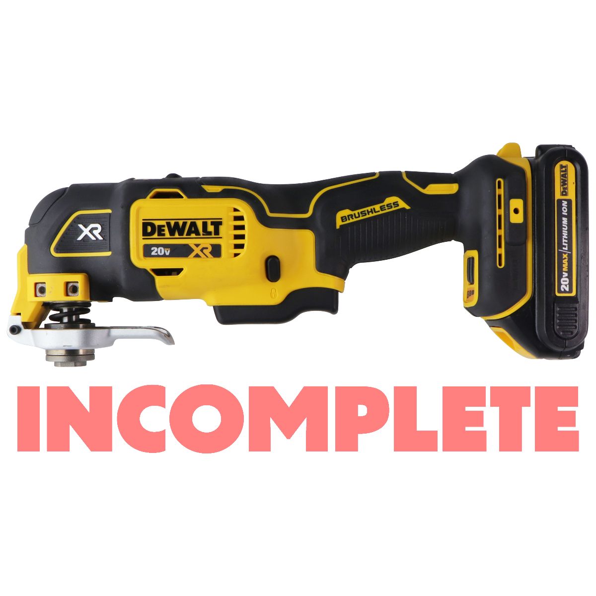 DeWalt 20V Max XR Brushless Variable Speed Oscillating Multi-Tool - Yellow/Black Other Sporting Goods Dewalt - Simple Cell Bulk Wholesale Pricing - USA Seller