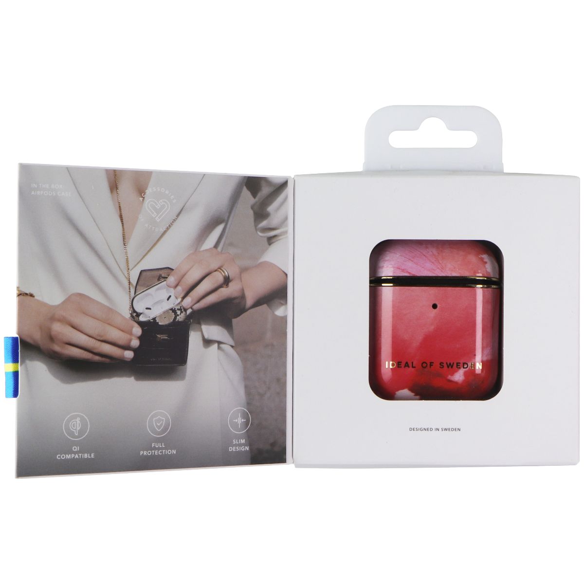 IDEAL OF SWEDEN Airpods Case for Apple AirPods 1st Gen / 2nd Gen - Blush Floral iPod, Audio Player Accessories - Cases, Covers & Skins iDeal of Sweden - Simple Cell Bulk Wholesale Pricing - USA Seller