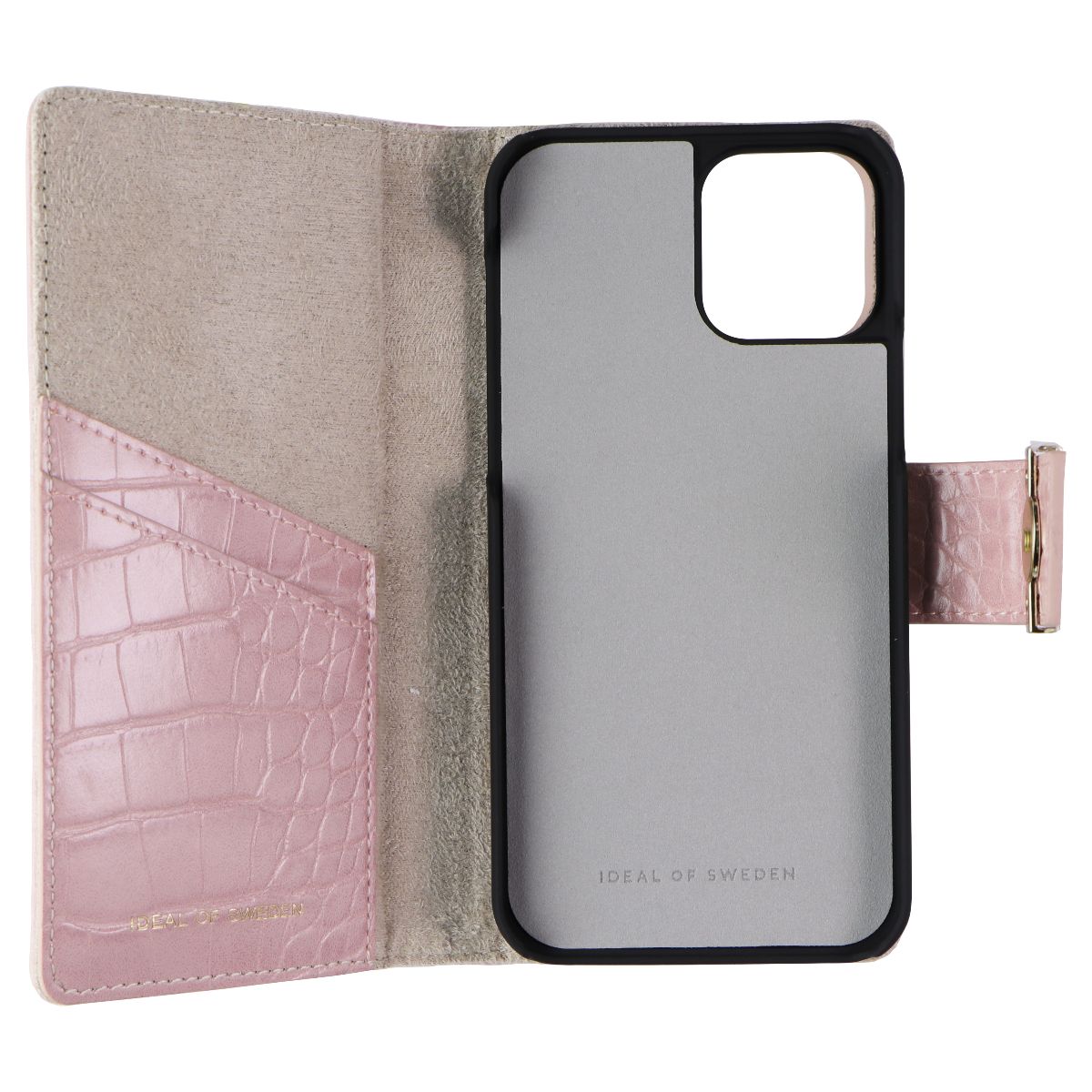 iDeal of Sweden Phone Wallet Case for Apple iPhone 12 and 12 Pro - Rose Croco Cell Phone - Cases, Covers & Skins iDeal of Sweden - Simple Cell Bulk Wholesale Pricing - USA Seller