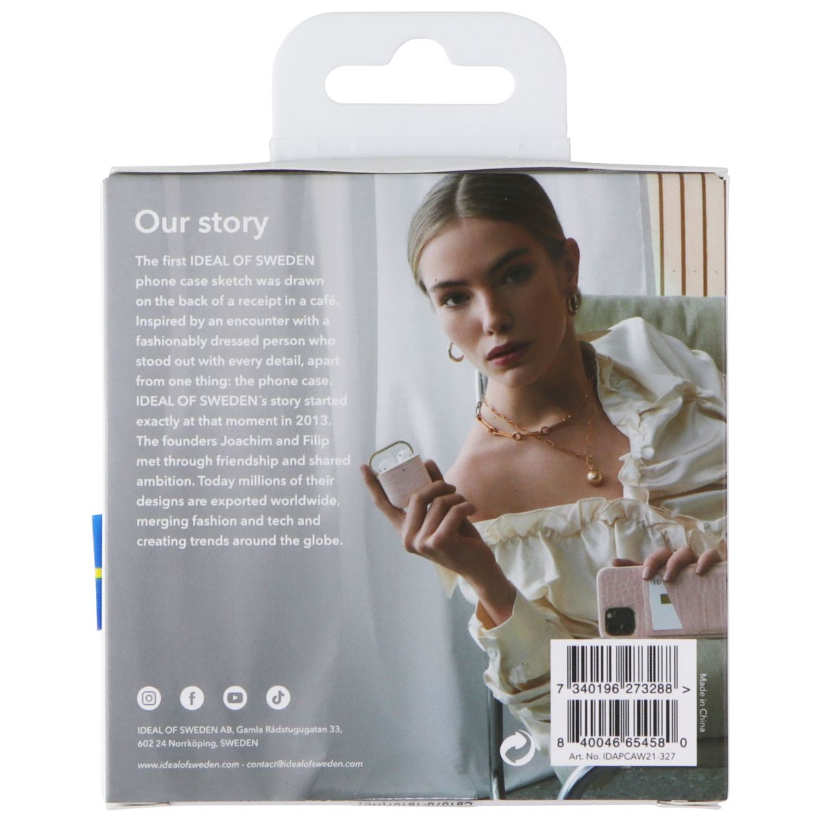 iDeal of Sweden Protective Case for AirPods 1st Gen & 2nd Gen - Khaki Croco iPod, Audio Player Accessories - Cases, Covers & Skins iDeal of Sweden - Simple Cell Bulk Wholesale Pricing - USA Seller