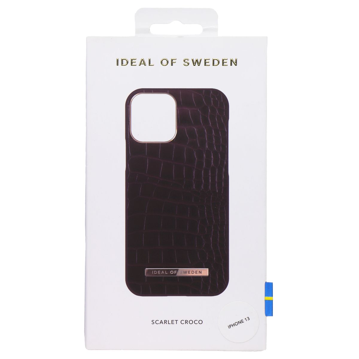 iDeal of Sweden Atelier Case for Apple iPhone 13 - Scarlet Croco Cell Phone - Cases, Covers & Skins iDeal of Sweden - Simple Cell Bulk Wholesale Pricing - USA Seller