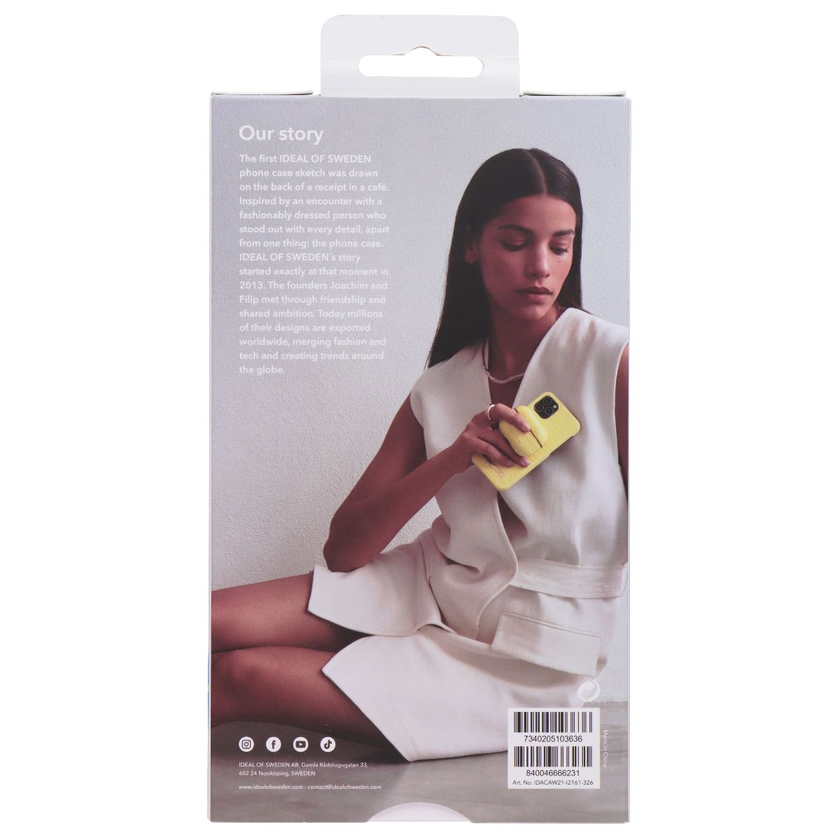 iDeal of Sweden Atelier Case for Apple iPhone 13 - Scarlet Croco Cell Phone - Cases, Covers & Skins iDeal of Sweden - Simple Cell Bulk Wholesale Pricing - USA Seller