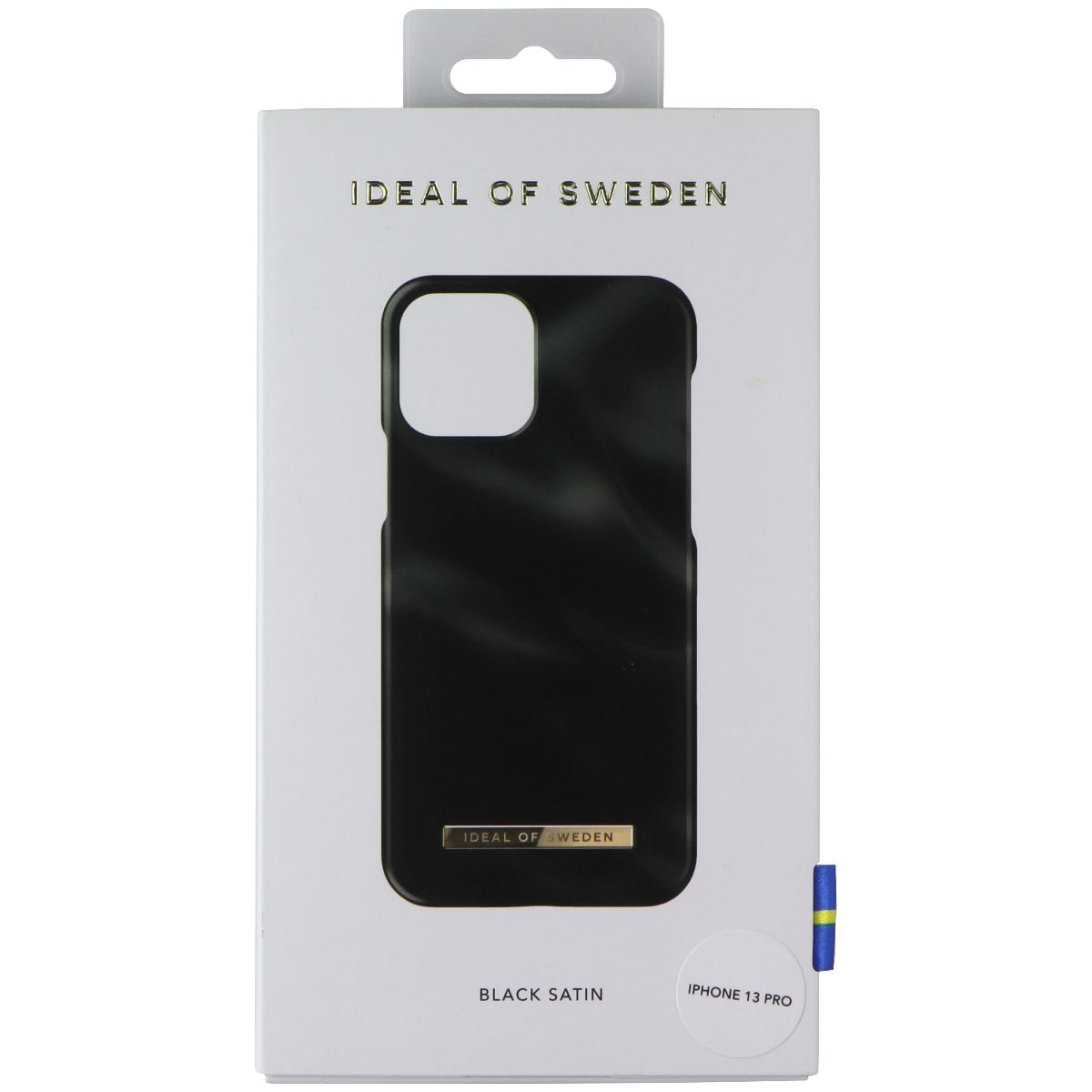 iDeal of Sweden Fashion Case for Apple iPhone 13 Pro - Black Satin Cell Phone - Cases, Covers & Skins iDeal of Sweden - Simple Cell Bulk Wholesale Pricing - USA Seller