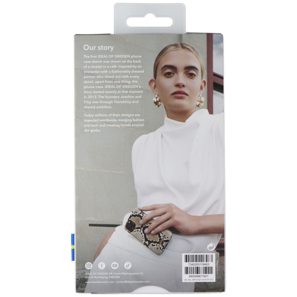 iDeal of Sweden Fashion Case for Apple iPhone 13 Pro - Black Satin Cell Phone - Cases, Covers & Skins iDeal of Sweden - Simple Cell Bulk Wholesale Pricing - USA Seller