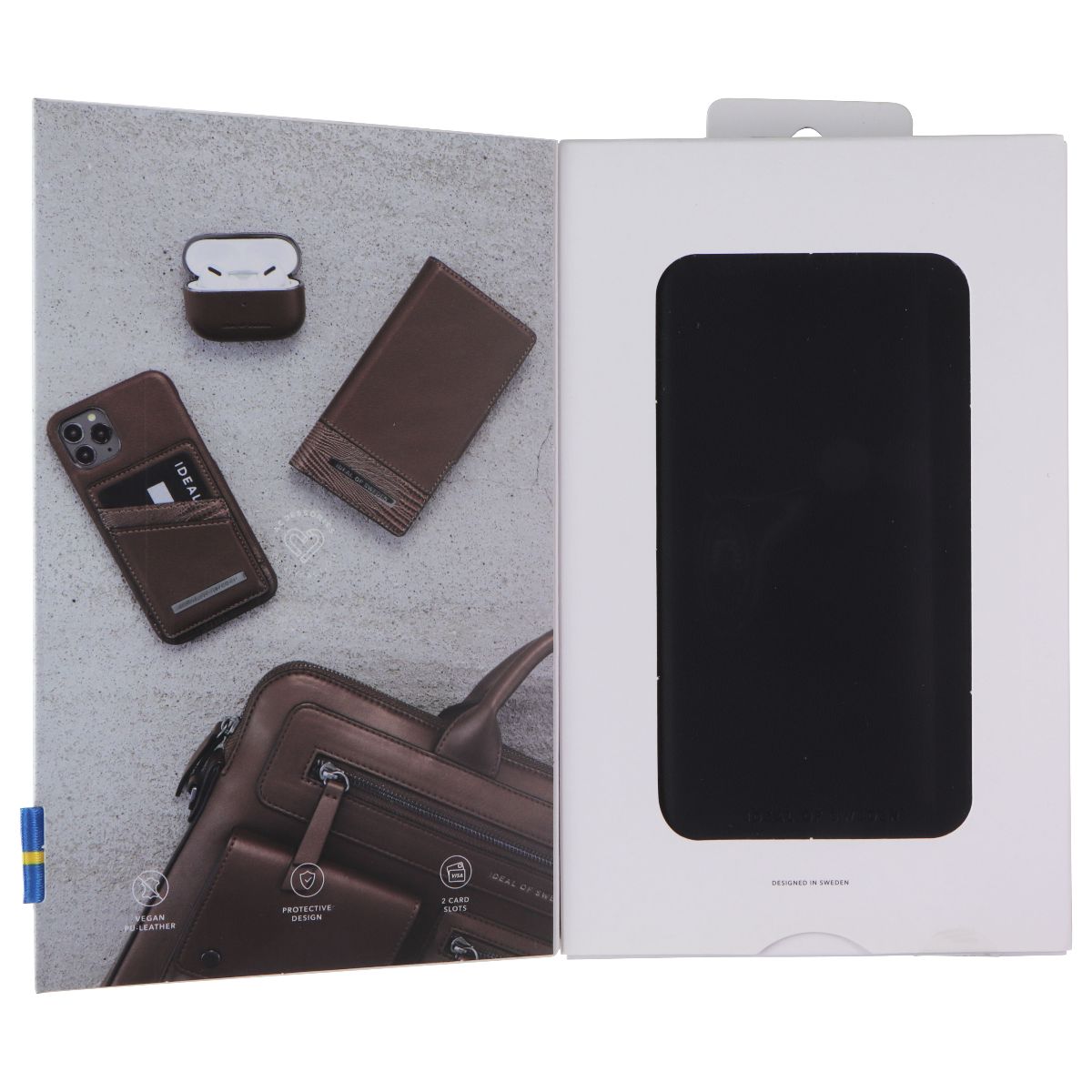 iDeal Of Sweden Atelier Wallet Case for Apple iPhone 13 Pro - Intense Black Cell Phone - Cases, Covers & Skins iDeal of Sweden - Simple Cell Bulk Wholesale Pricing - USA Seller