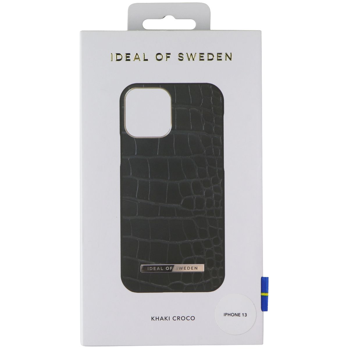 iDeal of Sweden Atelier Case for Apple iPhone 13 - Khaki Croco Cell Phone - Cases, Covers & Skins iDeal of Sweden - Simple Cell Bulk Wholesale Pricing - USA Seller