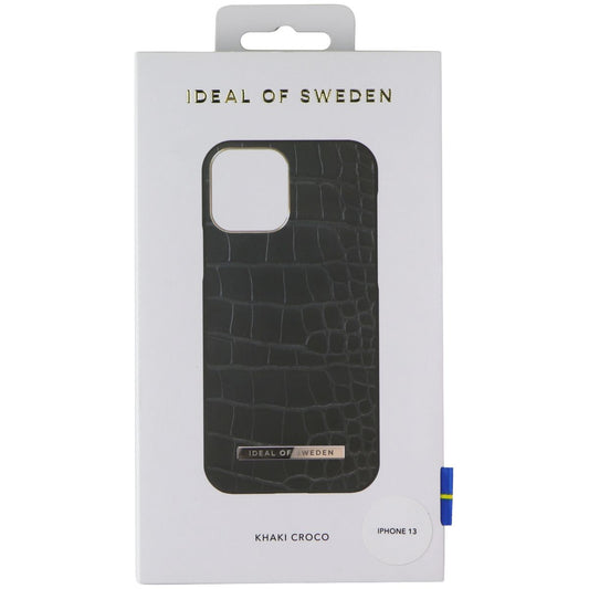 iDeal of Sweden Atelier Case for Apple iPhone 13 - Khaki Croco Cell Phone - Cases, Covers & Skins iDeal of Sweden - Simple Cell Bulk Wholesale Pricing - USA Seller
