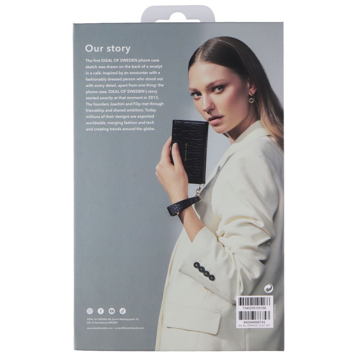 iDeal of Sweden Cora Phone Wallet for Apple iPhone 13 - Jet Black Croco Cell Phone - Cases, Covers & Skins iDeal of Sweden - Simple Cell Bulk Wholesale Pricing - USA Seller