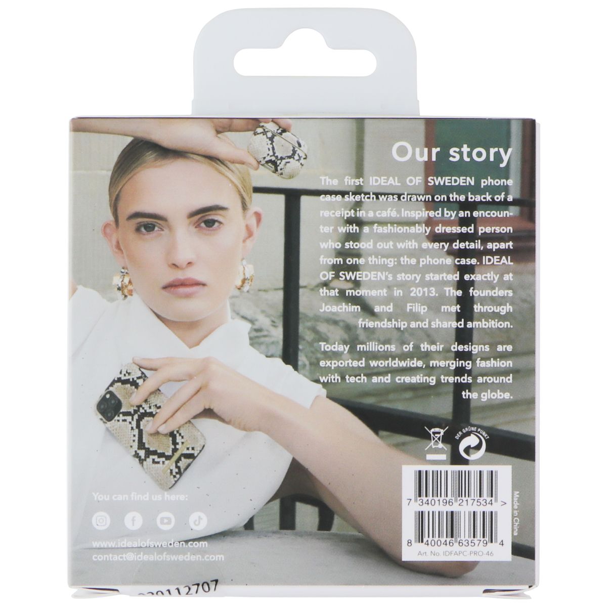 IDEAL OF SWEDEN Printed Case for Apple AirPods Pro 2nd/1st Gen - Carrara Gold iPod, Audio Player Accessories - Cases, Covers & Skins iDeal of Sweden - Simple Cell Bulk Wholesale Pricing - USA Seller