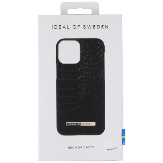 iDeal of Sweden Atelier Case for Apple iPhone 13 - Neo Noir Croco Black Cell Phone - Cases, Covers & Skins iDeal of Sweden - Simple Cell Bulk Wholesale Pricing - USA Seller