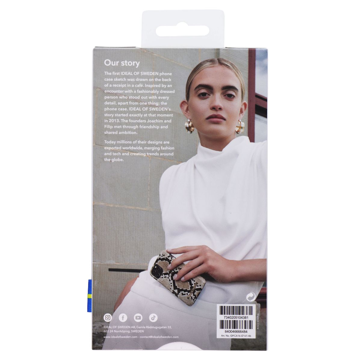 iDeal Of Sweden Fashion Case for Apple iPhone 13 - Carrara Gold Cell Phone - Cases, Covers & Skins iDeal of Sweden - Simple Cell Bulk Wholesale Pricing - USA Seller