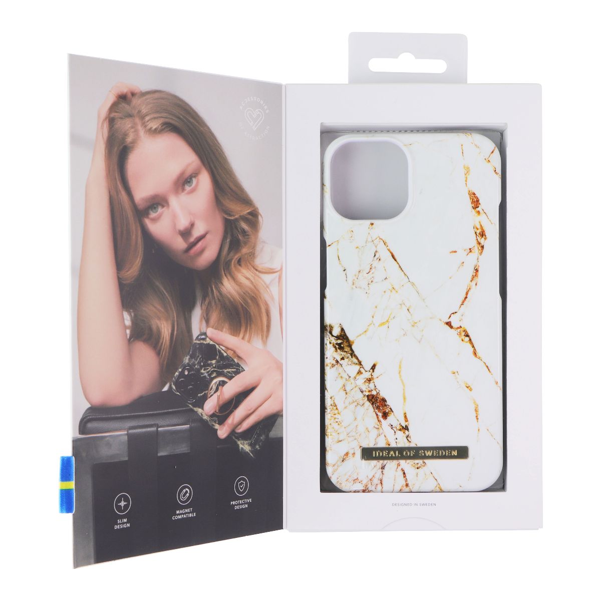 iDeal Of Sweden Fashion Case for Apple iPhone 13 - Carrara Gold Cell Phone - Cases, Covers & Skins iDeal of Sweden - Simple Cell Bulk Wholesale Pricing - USA Seller