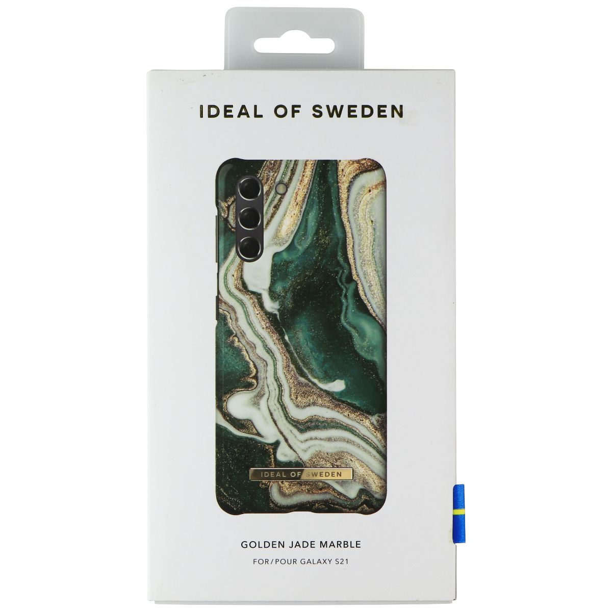 iDeal of Sweden Hard Case for Samsung Galaxy S21 - Golden Jade Marble/Green Cell Phone - Cases, Covers & Skins iDeal of Sweden    - Simple Cell Bulk Wholesale Pricing - USA Seller