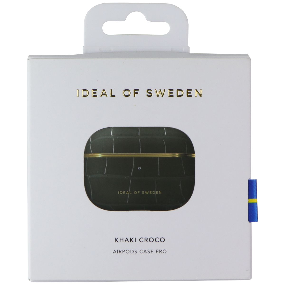 IDEAL OF SWEDEN Printed Case for Apple AirPods Pro 2 / Pro 1 - Khaki Croco iPod, Audio Player Accessories - Cases, Covers & Skins iDeal of Sweden - Simple Cell Bulk Wholesale Pricing - USA Seller