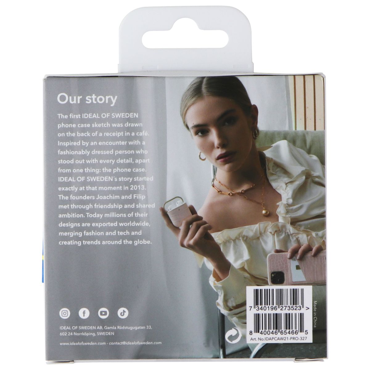 IDEAL OF SWEDEN Printed Case for Apple AirPods Pro 2 / Pro 1 - Khaki Croco iPod, Audio Player Accessories - Cases, Covers & Skins iDeal of Sweden - Simple Cell Bulk Wholesale Pricing - USA Seller