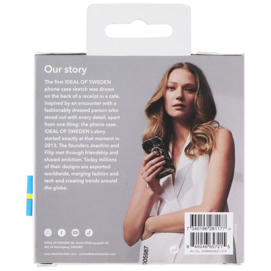 iDeal of Sweden Magnetic Ring Mount Grip/Stand - Golden Ruby Marble Cell Phone - Mounts & Holders iDeal of Sweden - Simple Cell Bulk Wholesale Pricing - USA Seller