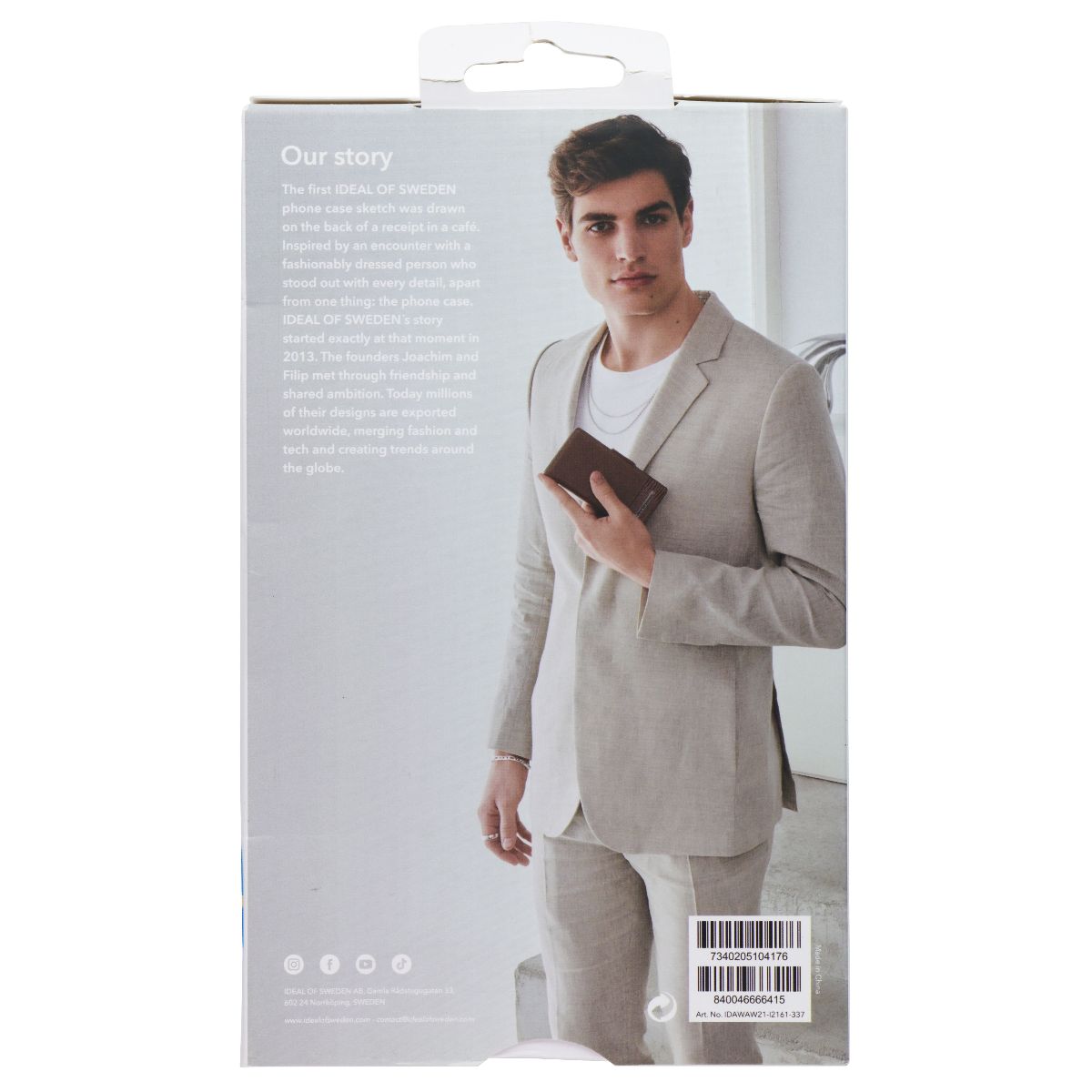 iDeal Of Sweden Atelier Wallet Case for Apple iPhone 13 - Intense Black Cell Phone - Cases, Covers & Skins iDeal of Sweden - Simple Cell Bulk Wholesale Pricing - USA Seller