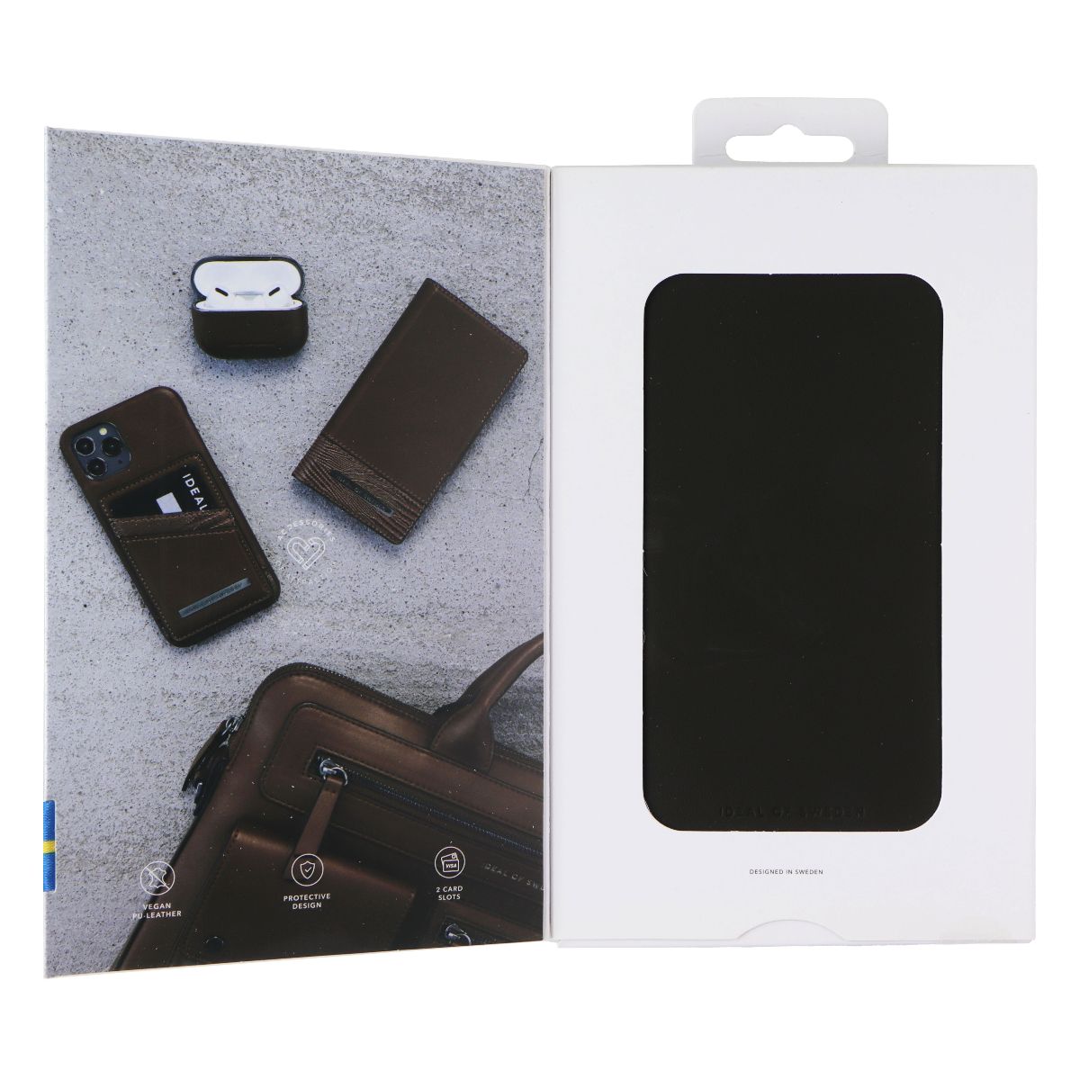 iDeal Of Sweden Atelier Wallet Case for Apple iPhone 13 - Intense Black Cell Phone - Cases, Covers & Skins iDeal of Sweden - Simple Cell Bulk Wholesale Pricing - USA Seller