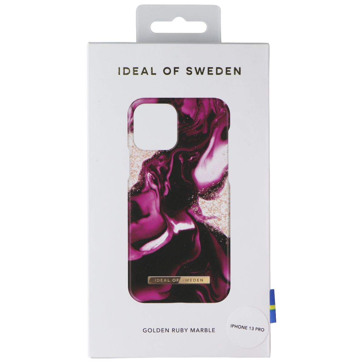 iDeal of Sweden Printed Case for iPhone 13 Pro - Golden Ruby Marble Cell Phone - Cases, Covers & Skins iDeal of Sweden - Simple Cell Bulk Wholesale Pricing - USA Seller