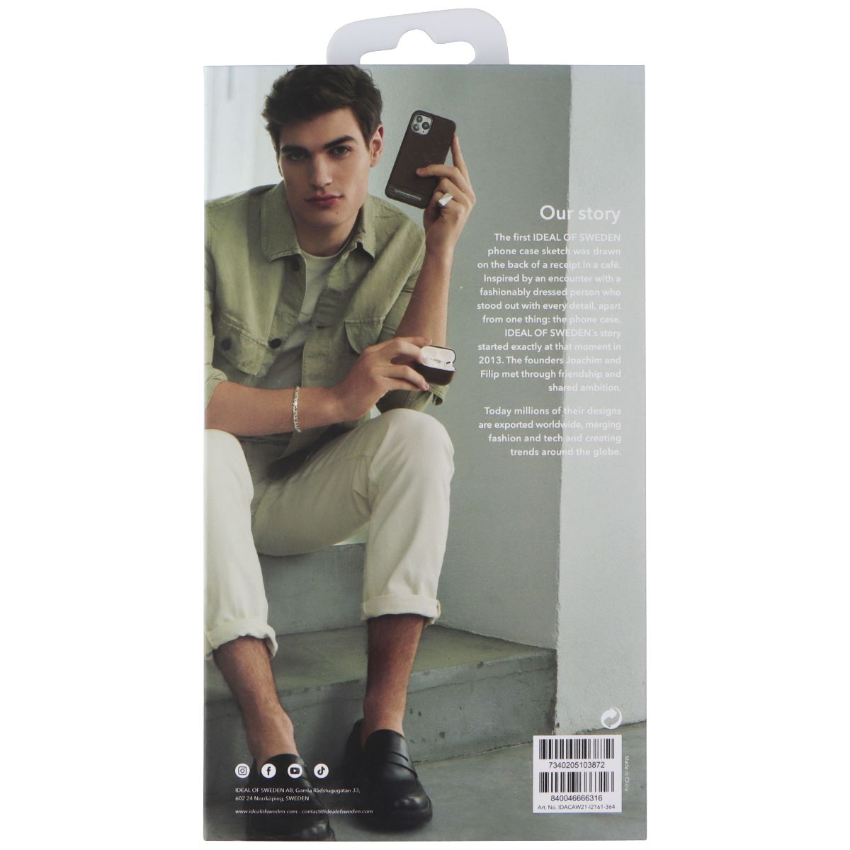 iDeal of Sweden Atelier Case for Apple iPhone 13 - Ideal Black Cell Phone - Cases, Covers & Skins iDeal of Sweden - Simple Cell Bulk Wholesale Pricing - USA Seller