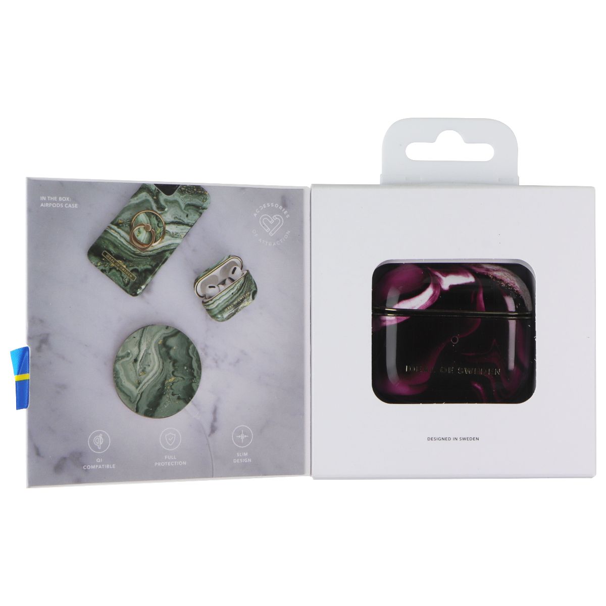 iDeal of Sweden Printed Case for Apple AirPods 3rd Gen - Golden Ruby Marble iPod, Audio Player Accessories - Cases, Covers & Skins iDeal of Sweden - Simple Cell Bulk Wholesale Pricing - USA Seller