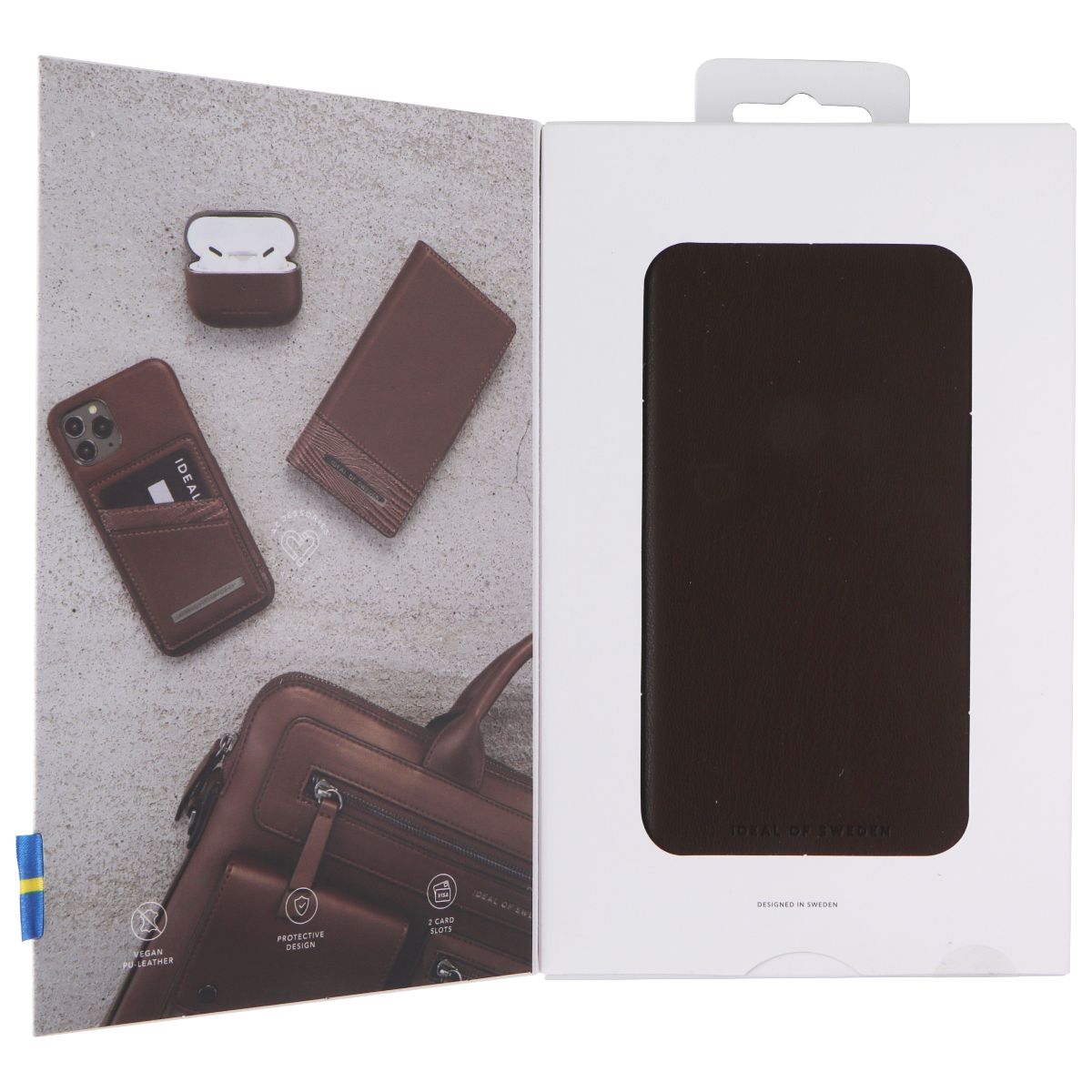 iDeal of Sweden Atelier Wallet Case for Apple iPhone 13 Pro - Intense Brown Cell Phone - Cases, Covers & Skins iDeal of Sweden - Simple Cell Bulk Wholesale Pricing - USA Seller