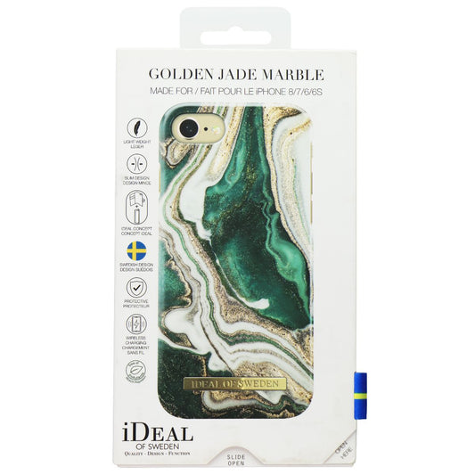 iDeal of Sweden Hardshell Case for Apple iPhone 8/7/6s/6 - Golden Jade Marble