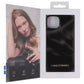 iDeal of Sweden Fashion Case for Apple iPhone 13 - Black Satin Cell Phone - Cases, Covers & Skins iDeal of Sweden - Simple Cell Bulk Wholesale Pricing - USA Seller