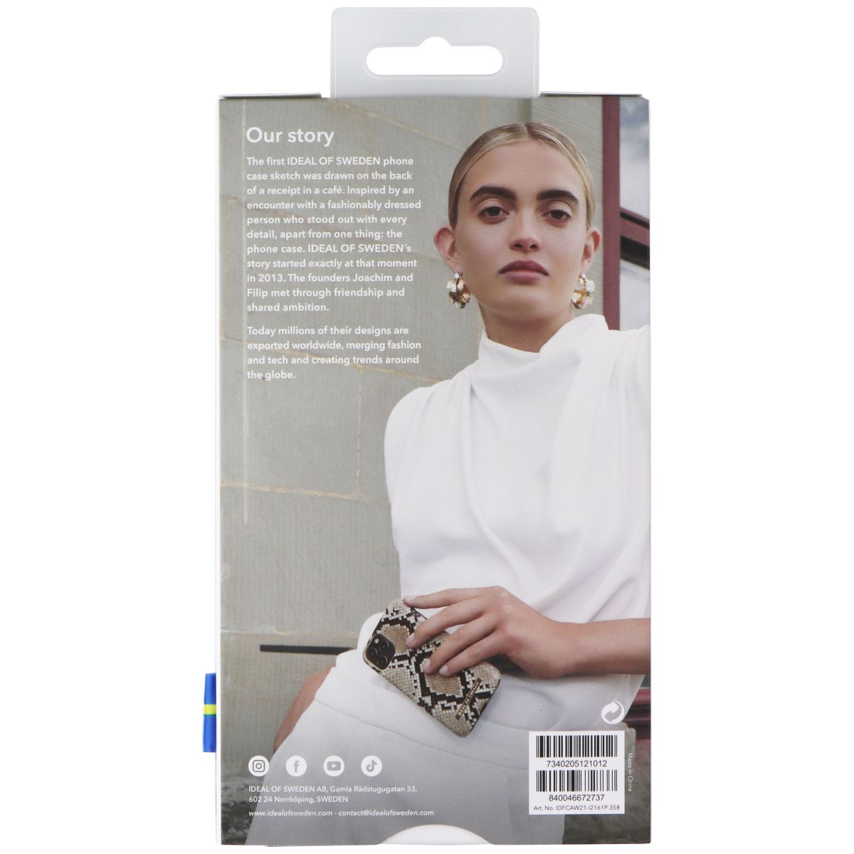 iDeal of Sweden Fashion Case for Apple iPhone 13 Pro - Black Thunder Marble Cell Phone - Cases, Covers & Skins iDeal of Sweden - Simple Cell Bulk Wholesale Pricing - USA Seller