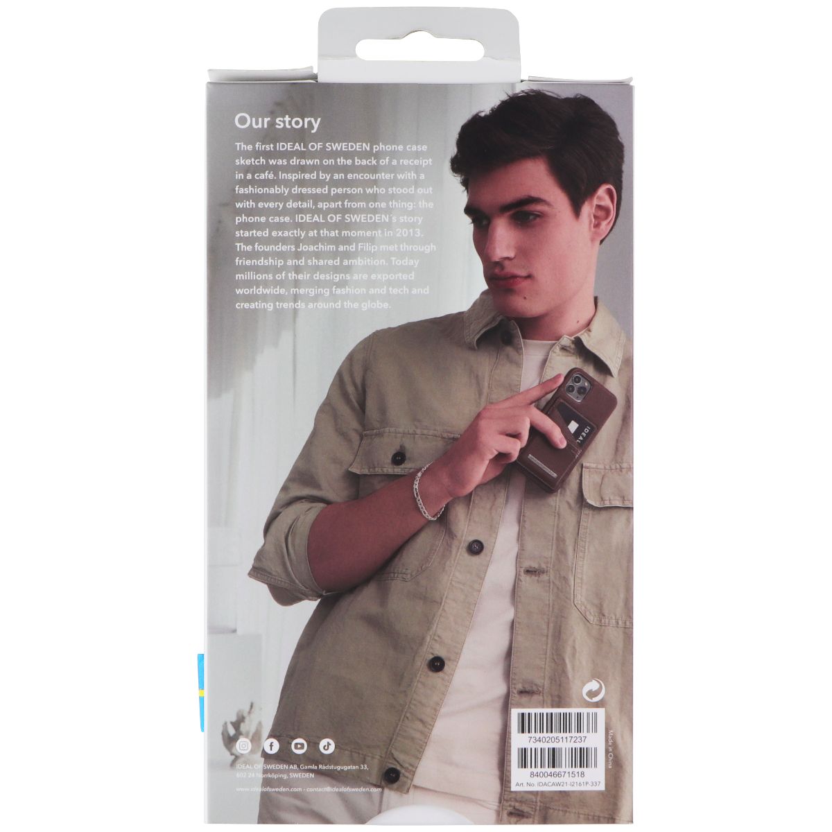 iDeal of Sweden Atelier Case for Apple iPhone 13 Pro - Intense Black Cell Phone - Cases, Covers & Skins iDeal of Sweden - Simple Cell Bulk Wholesale Pricing - USA Seller