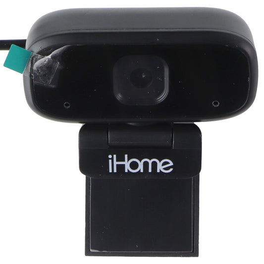 iHome Office 720P USB Plug and Play Webcam with External Mic - Black Computer Accessories - Webcams iHome - Simple Cell Bulk Wholesale Pricing - USA Seller