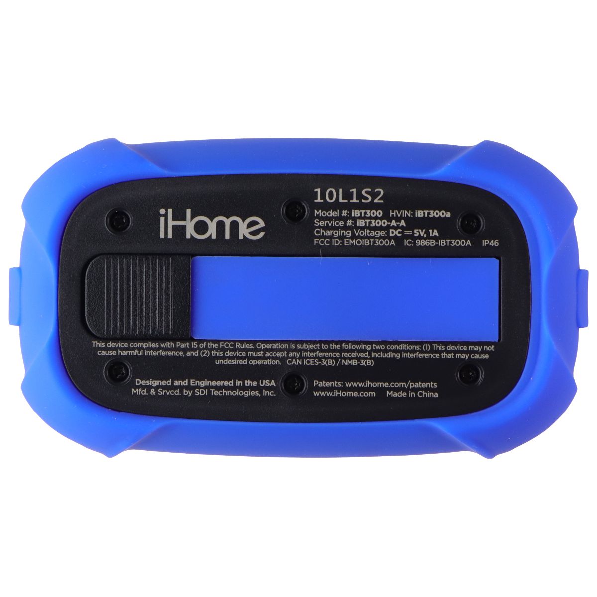 iHome PlayTough X 18HR Rechargeable Portable Bluetooth Speaker (IBT300L) - Blue iPod, Audio Player Accessories - Audio Docks & Mini Speakers iHome - Simple Cell Bulk Wholesale Pricing - USA Seller