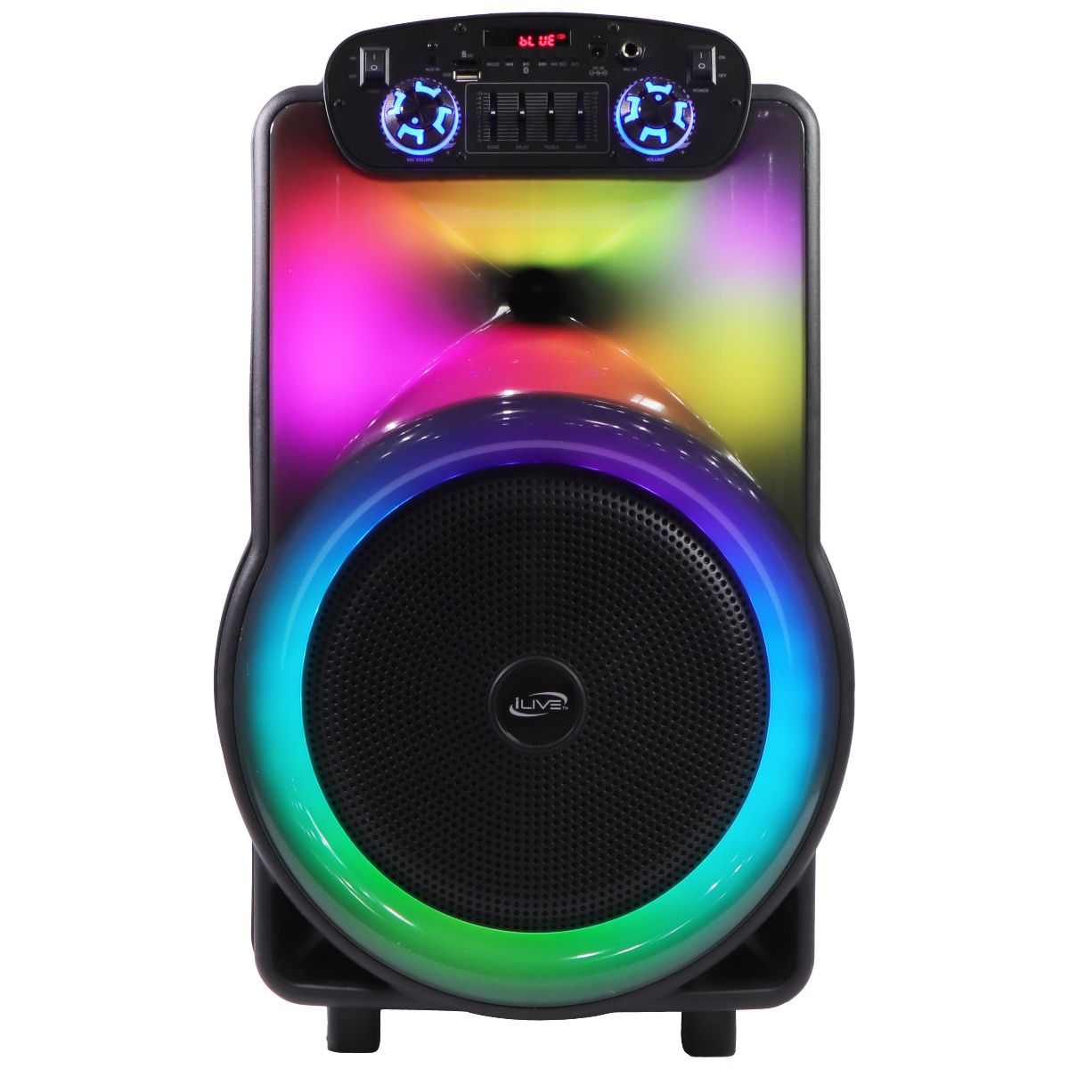 iLive The Show Bluetooth Wireless Party Speaker System (ISB633B) Home Multimedia - Home Speakers & Subwoofers iLive - Simple Cell Bulk Wholesale Pricing - USA Seller