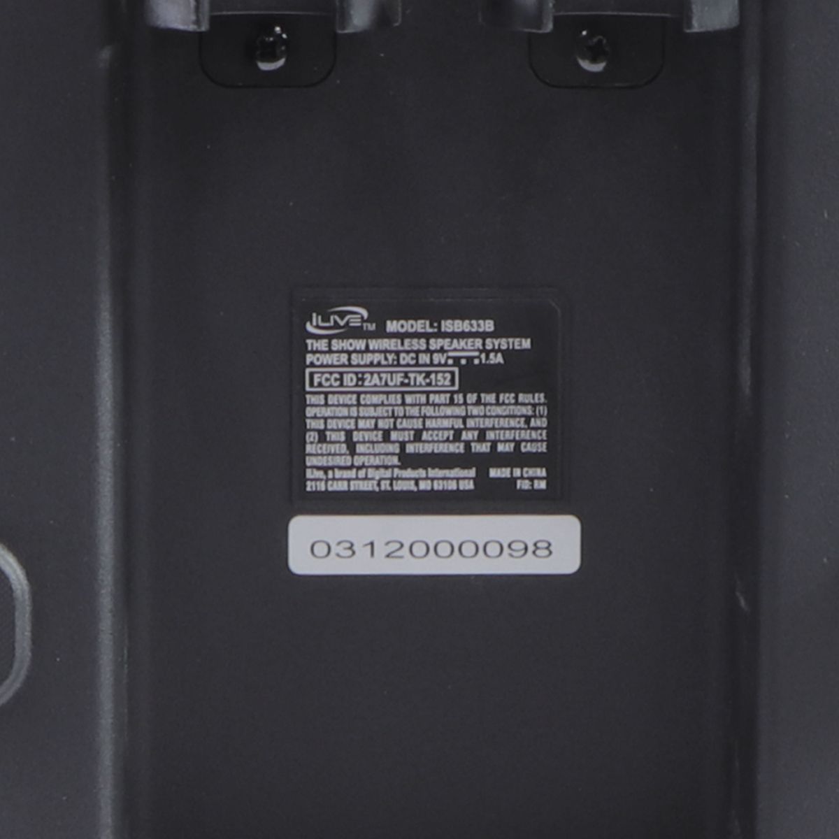 iLive The Show Bluetooth Wireless Party Speaker System (ISB633B) Home Multimedia - Home Speakers & Subwoofers iLive - Simple Cell Bulk Wholesale Pricing - USA Seller