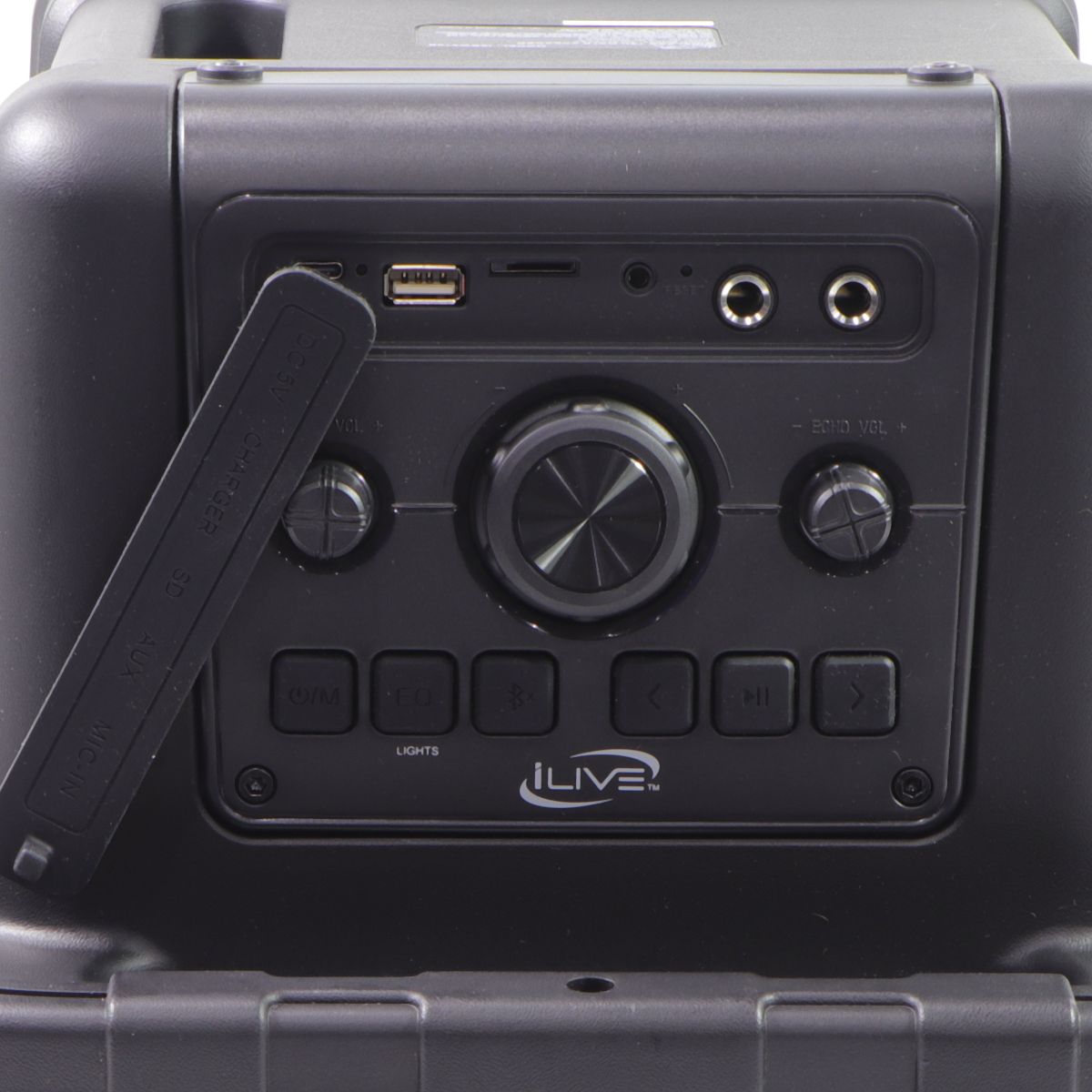 iLive (ISBW519B) Water Resistant Wireless Tailgate Speaker - Black