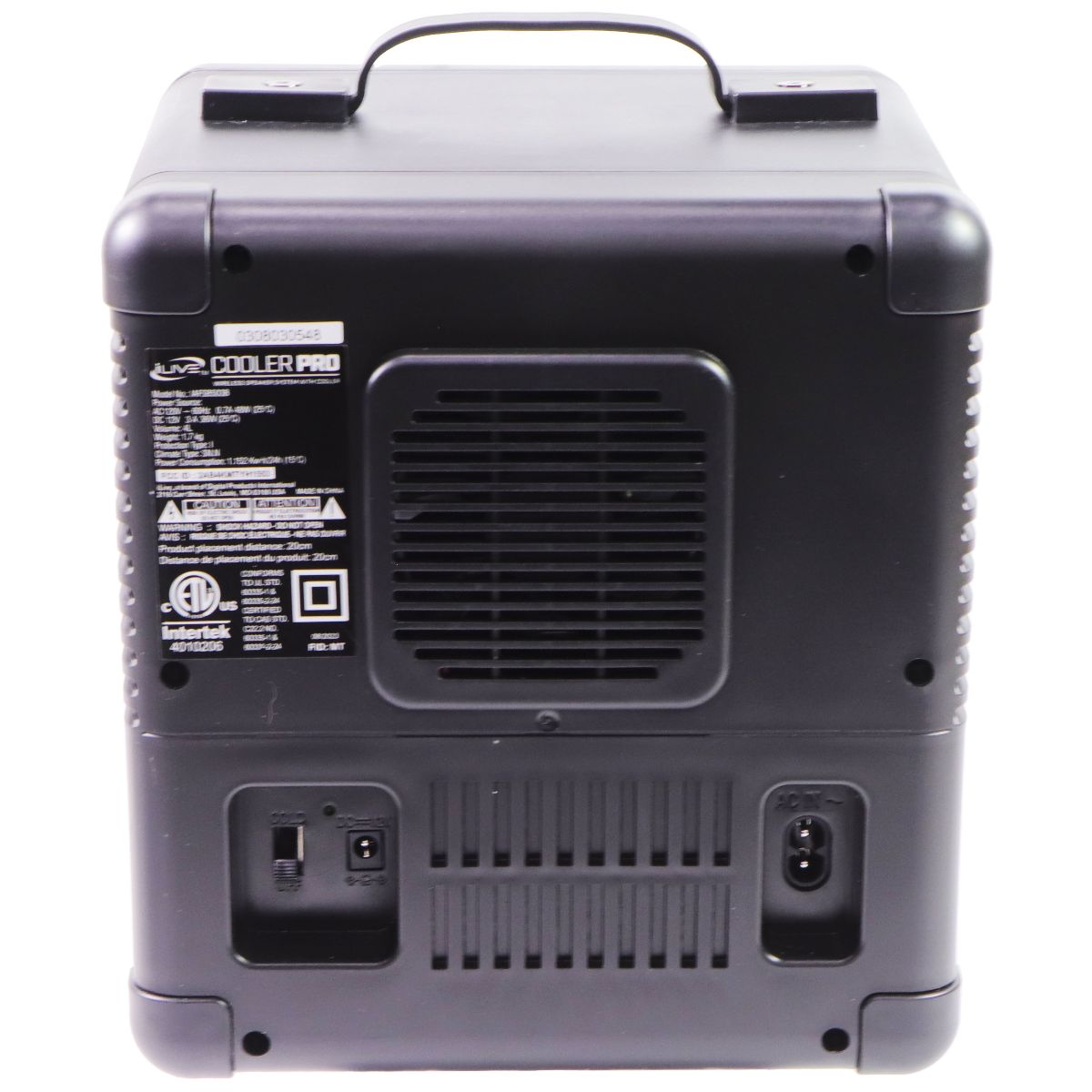 iLive Cooler Pro Combo - Bluetooth Speaker with 6-Can Cooler - Black (TAFSB503B) Home Multimedia - Home Speakers & Subwoofers iLive - Simple Cell Bulk Wholesale Pricing - USA Seller