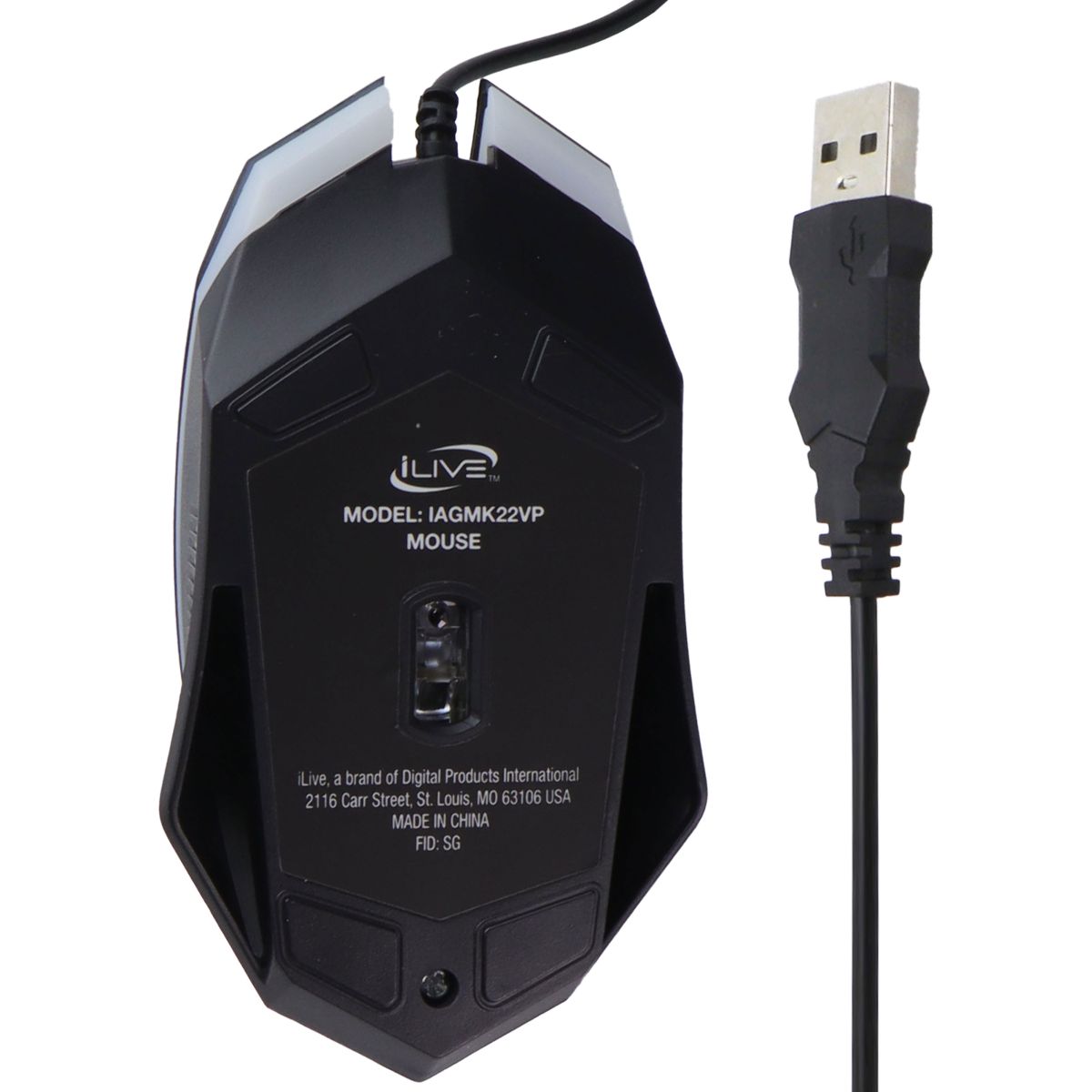 iLive Gaming Bundle - HEADSET / Mouse + Pad - Black (IAGMK22VP) *NO KEYBOARD Portable Audio - Headphones iLive - Simple Cell Bulk Wholesale Pricing - USA Seller